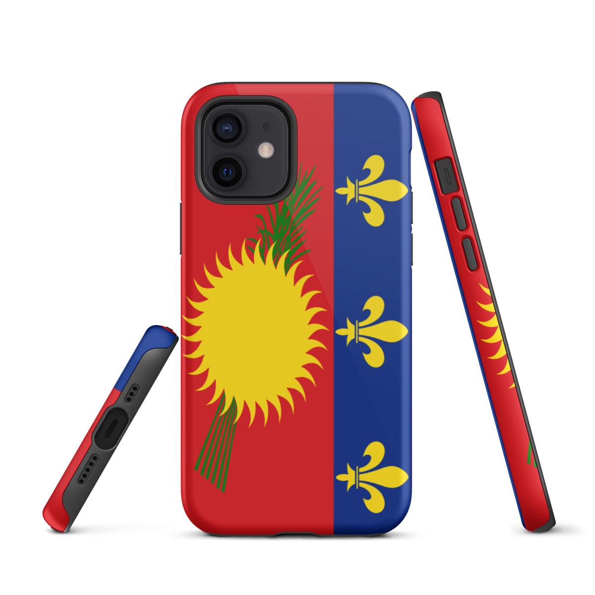 Guadeloupe Tough iPhone Case – Red Sun