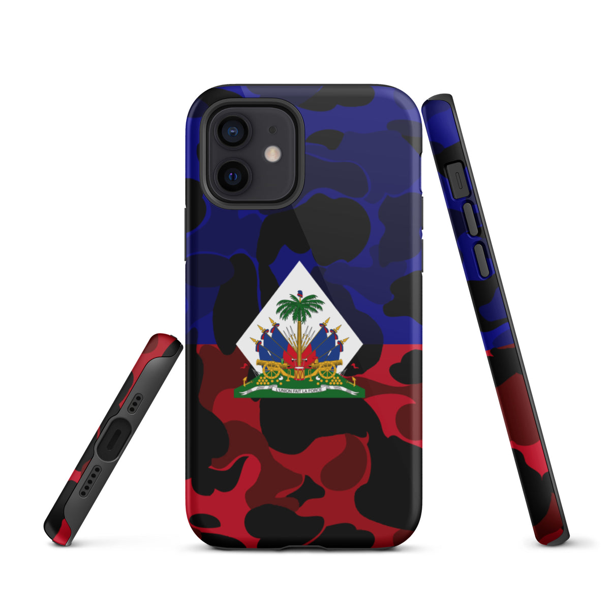 Haiti Tough iPhone Case – Camo Flag