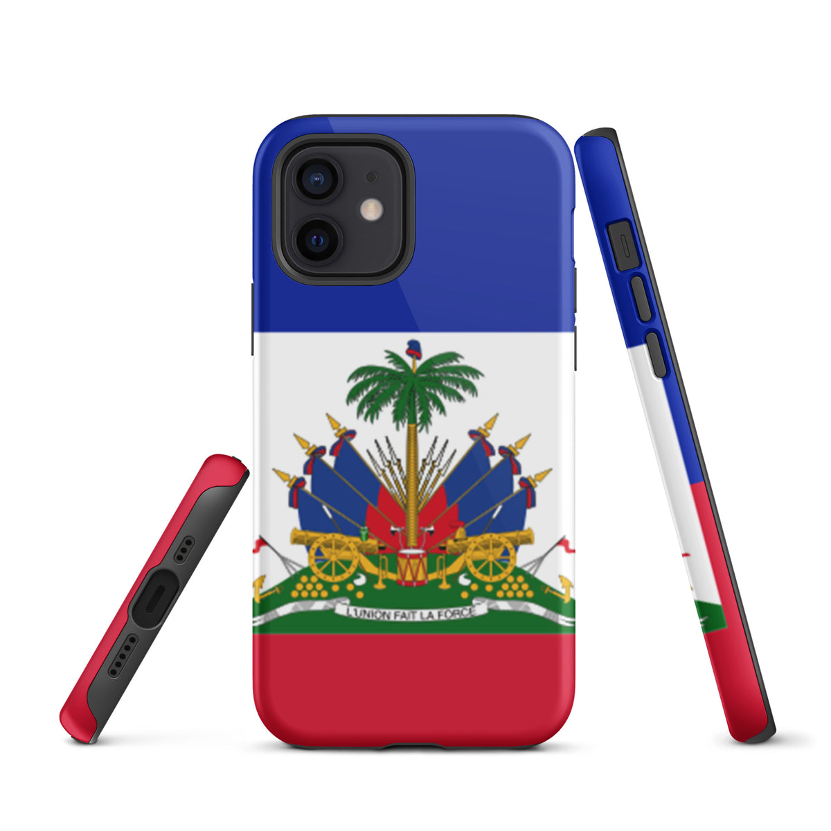 Haiti Tough iPhone Case – Full Flag