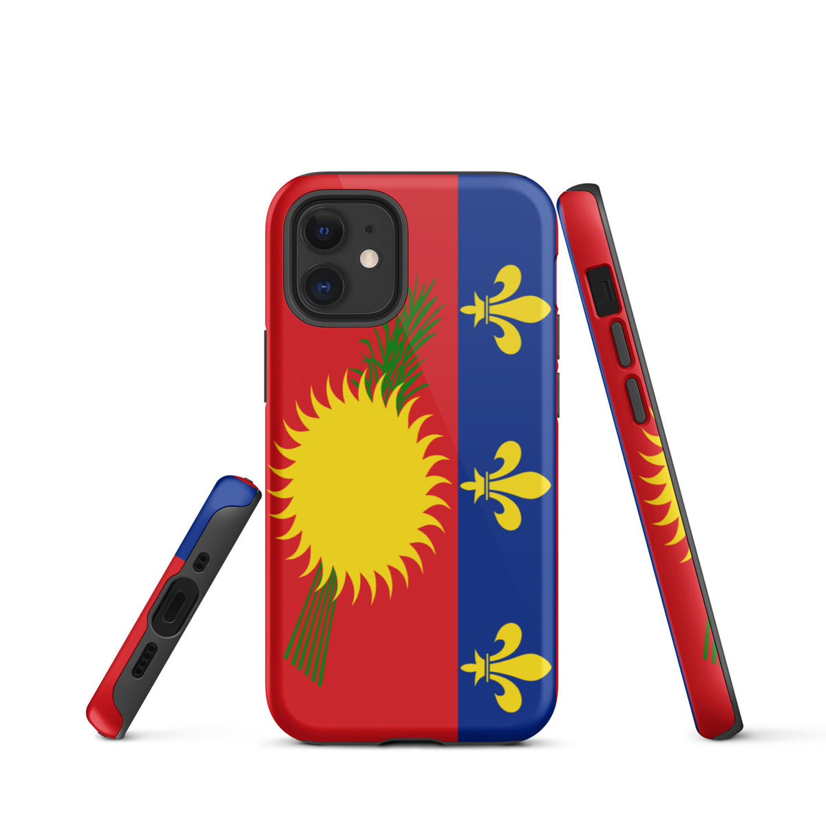 Guadeloupe Tough iPhone Case – Red Sun