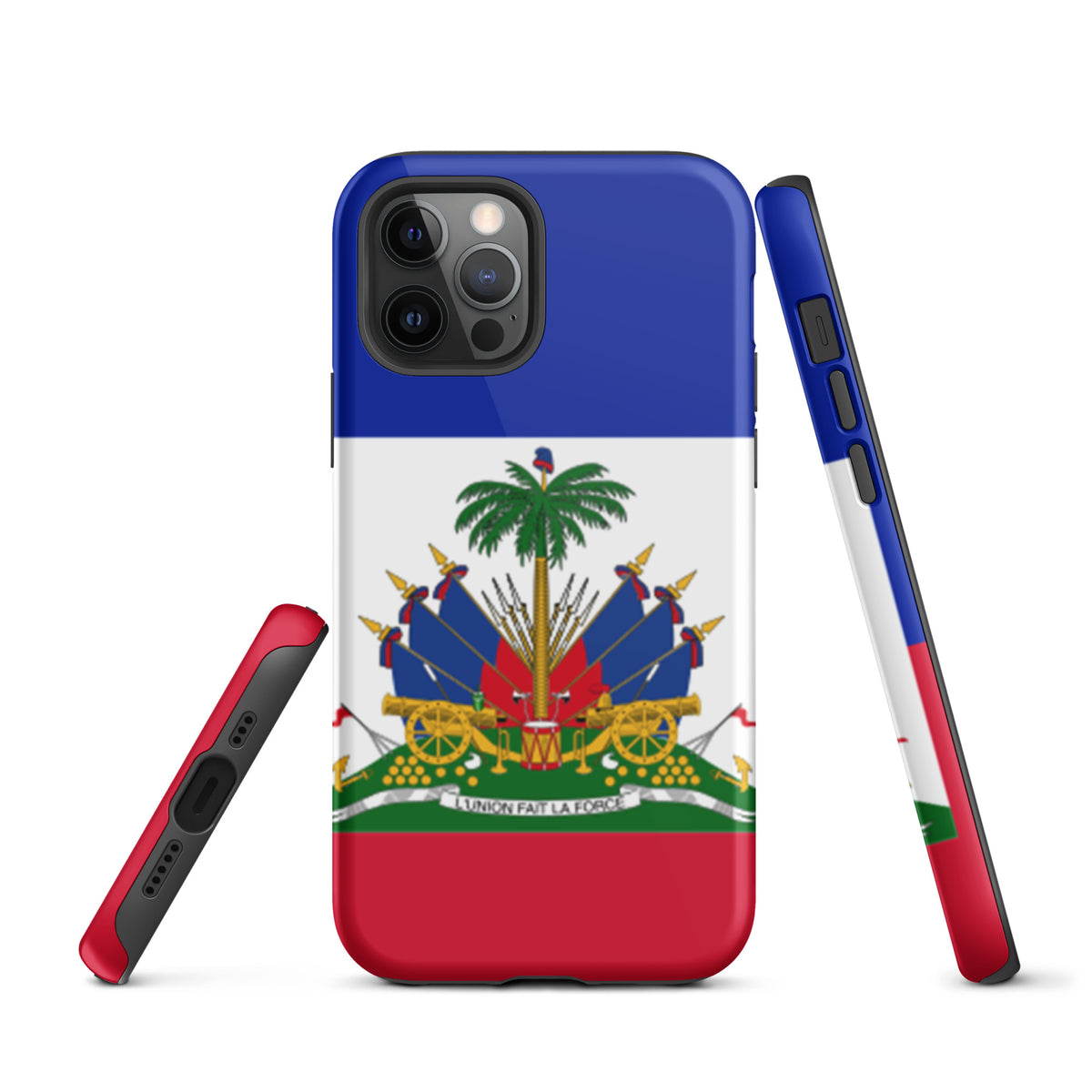 Haiti Tough iPhone Case – Full Flag