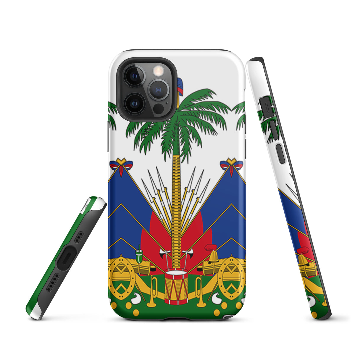 Haiti Tough iPhone Case – White Coat of Arms