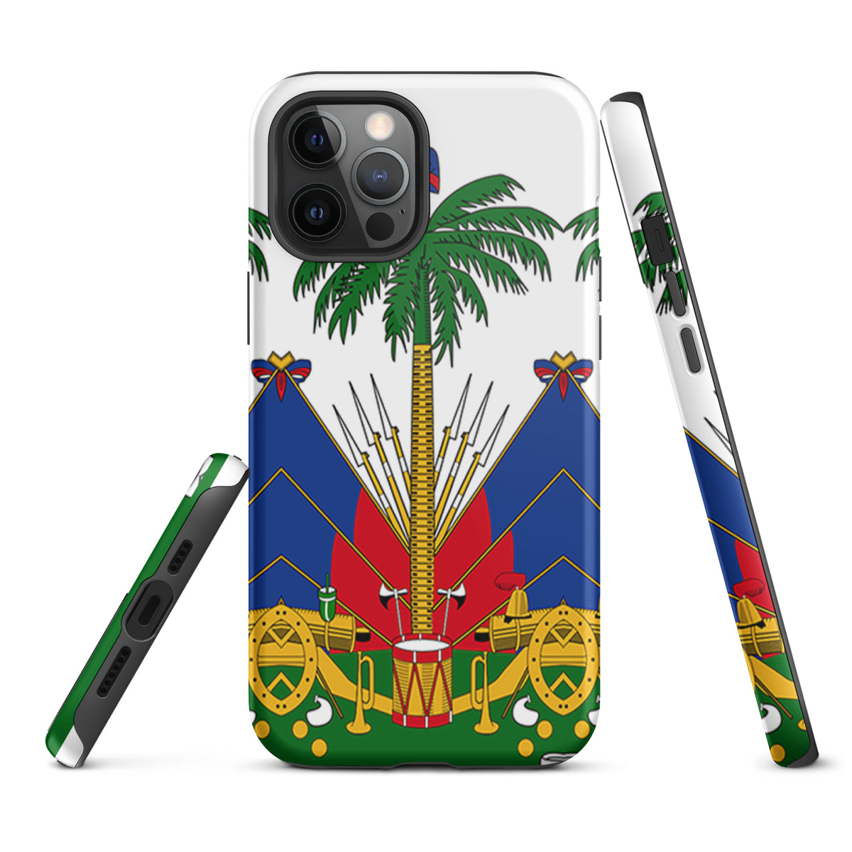Haiti Tough iPhone Case – White Coat of Arms