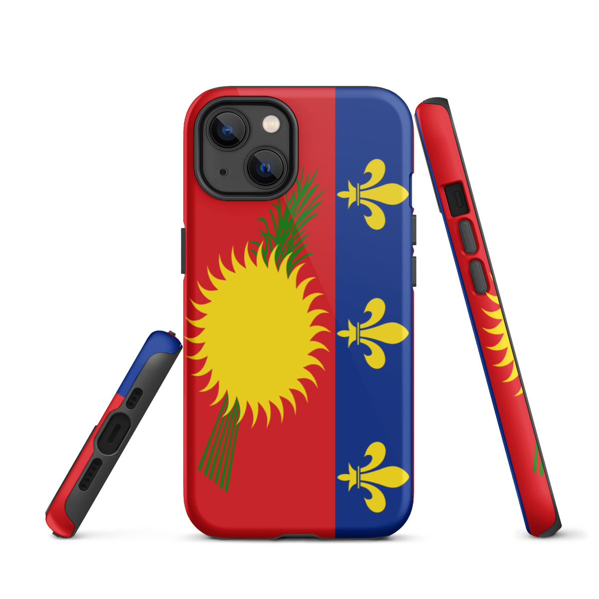 Guadeloupe Tough iPhone Case – Red Sun