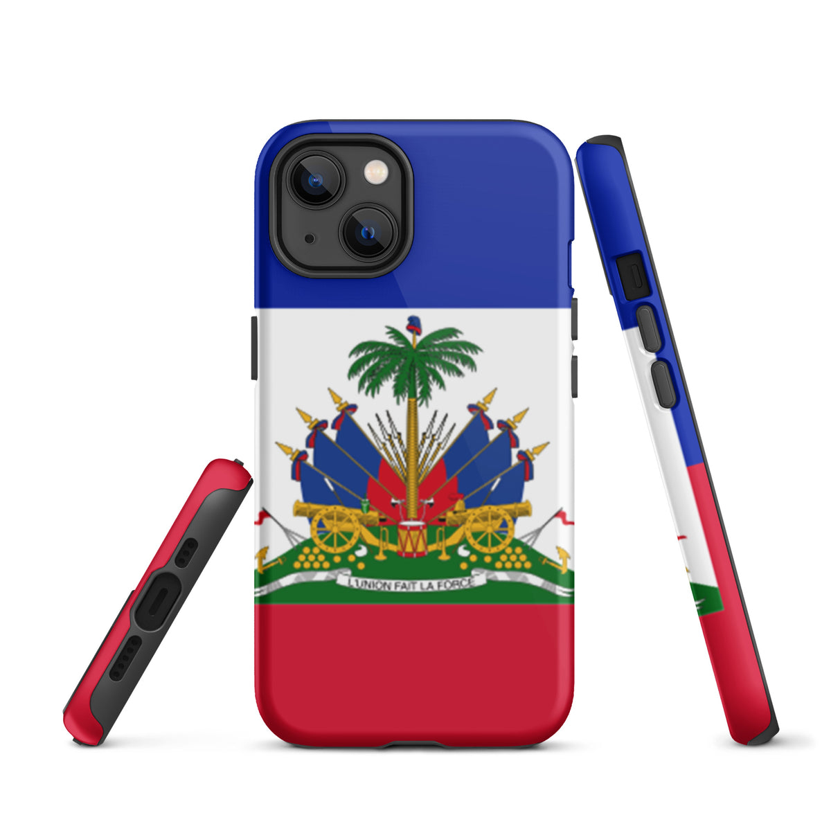 Haiti Tough iPhone Case – Full Flag