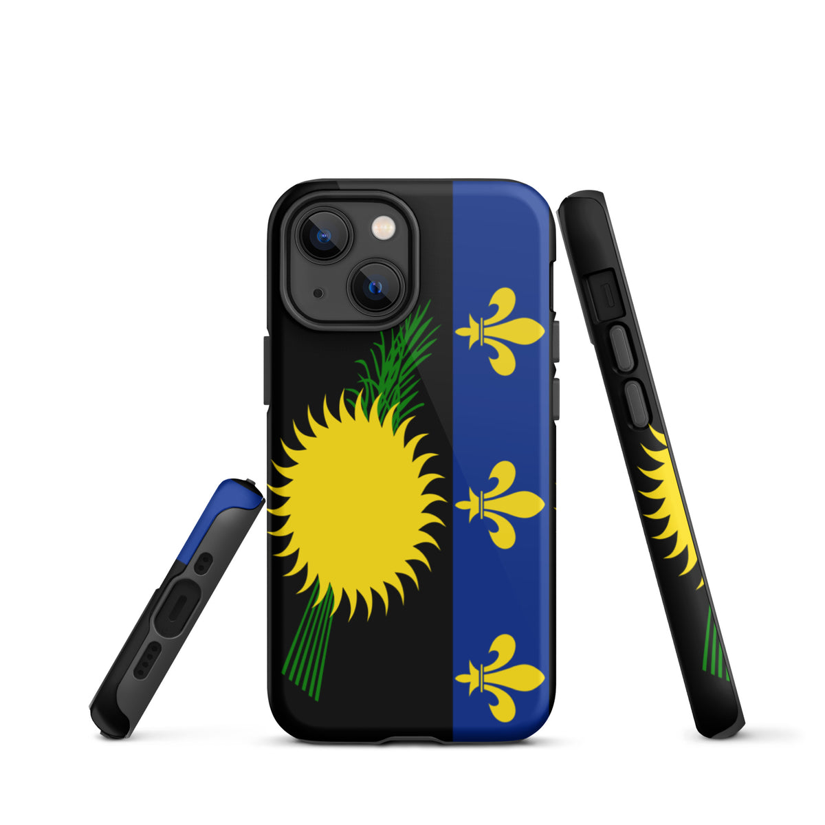 Guadeloupe Tough iPhone Case – Black Sun
