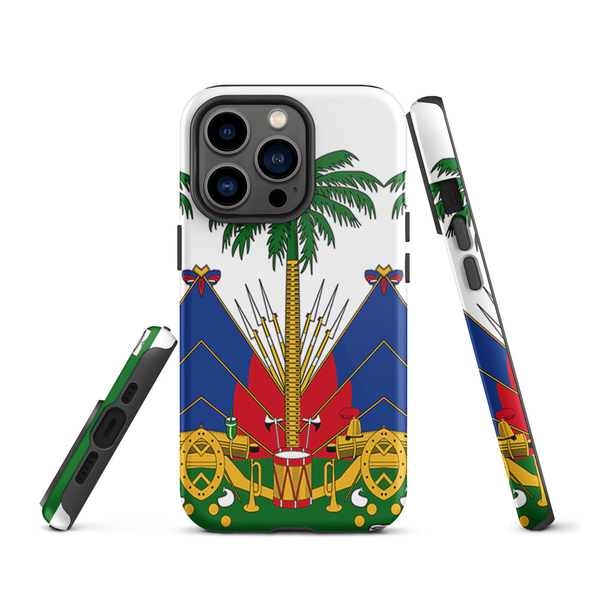 Haiti Tough iPhone Case – White Coat of Arms