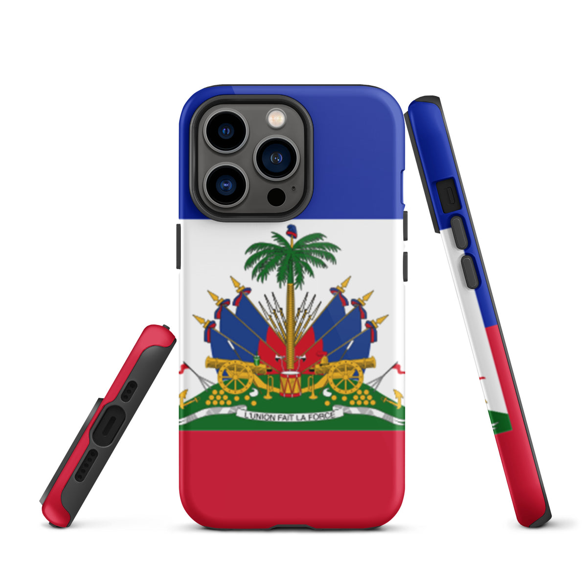 Haiti Tough iPhone Case – Full Flag