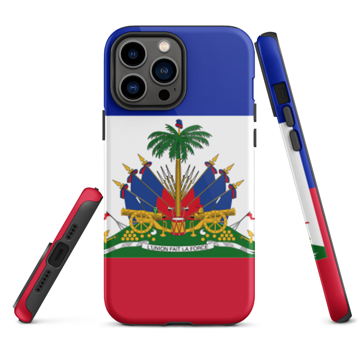 Haiti Tough iPhone Case – Full Flag