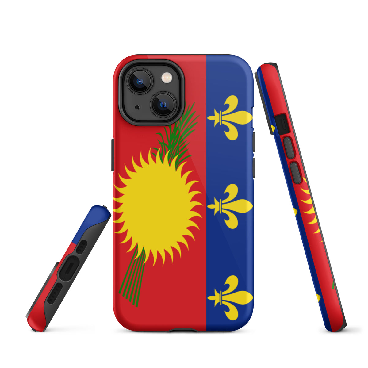 Guadeloupe Tough iPhone Case – Red Sun