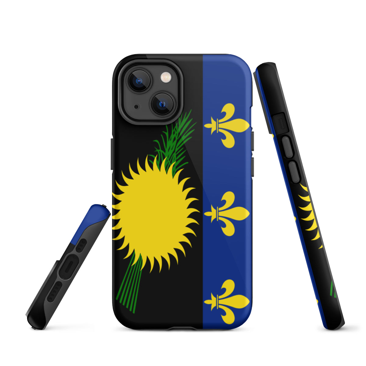 Guadeloupe Tough iPhone Case – Black Sun