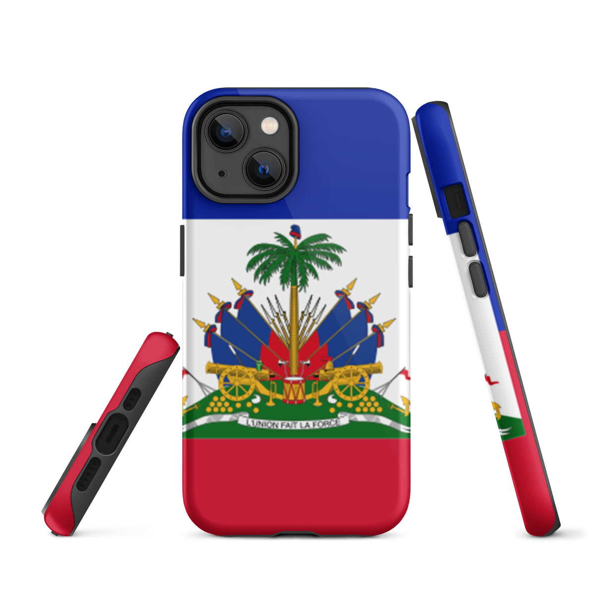 Haiti Tough iPhone Case – Full Flag