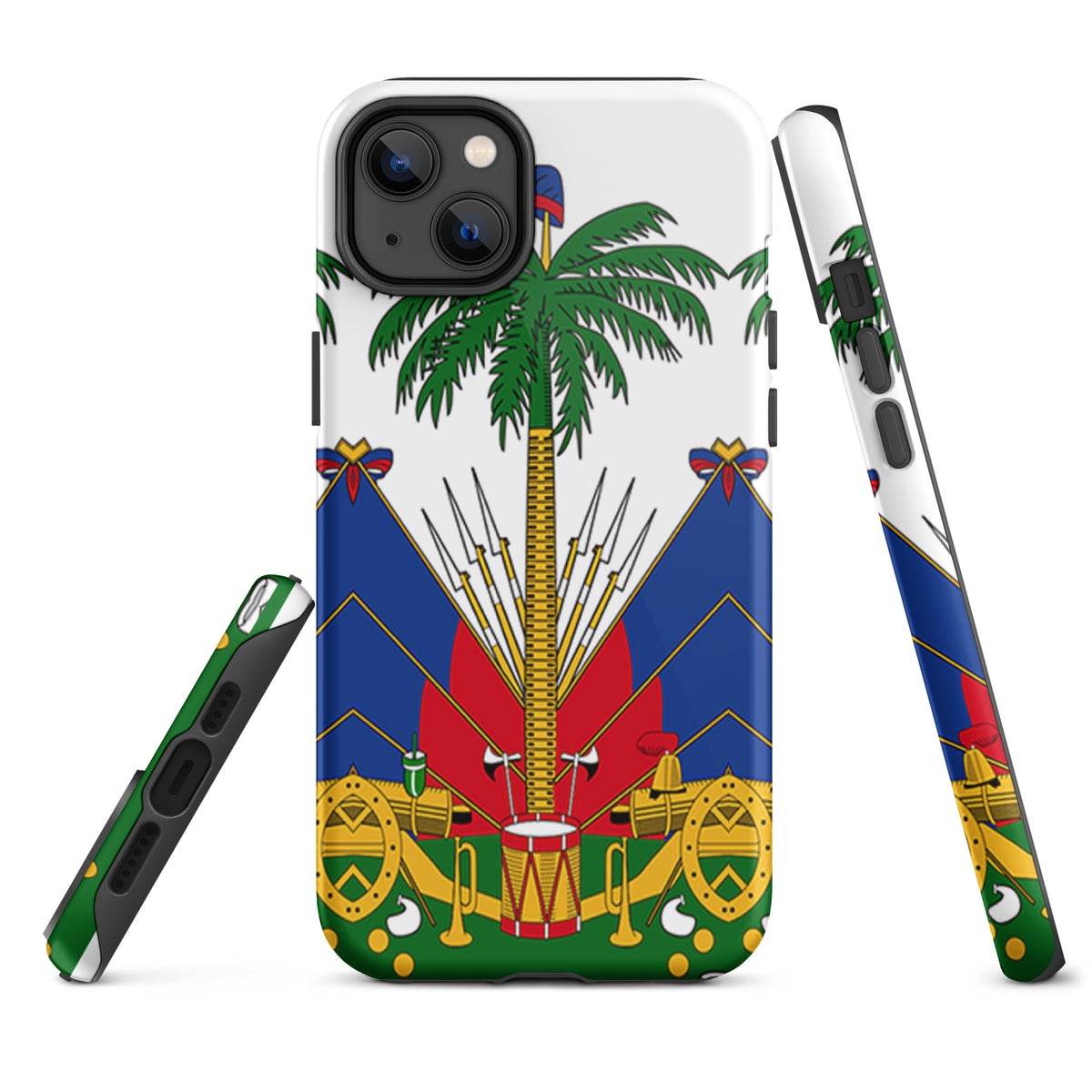 Haiti Tough iPhone Case – White Coat of Arms