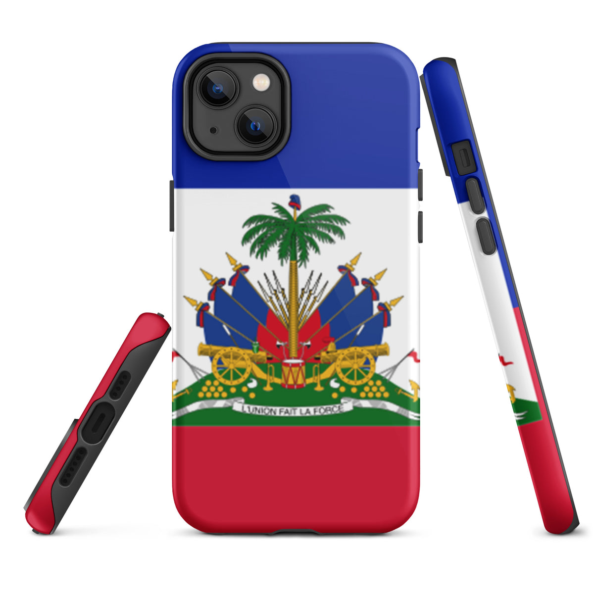 Haiti Tough iPhone Case – Full Flag