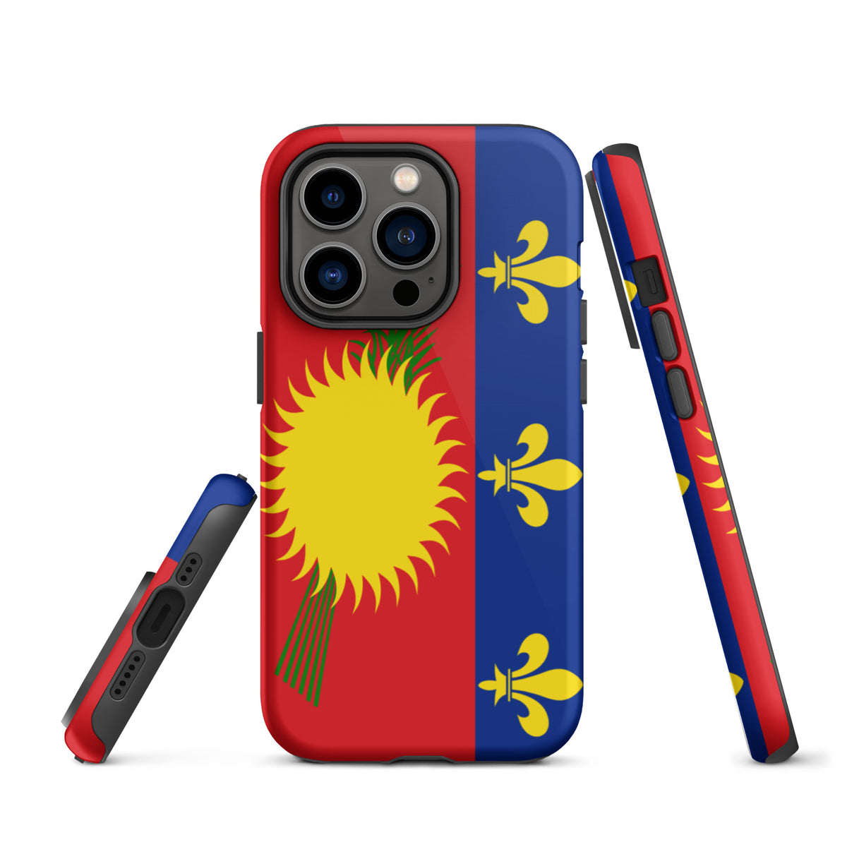 Guadeloupe Tough iPhone Case – Red Sun