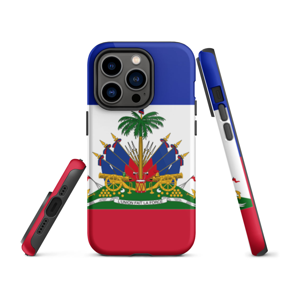 Haiti Tough iPhone Case – Full Flag