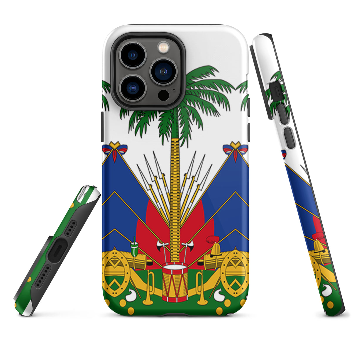 Haiti Tough iPhone Case – White Coat of Arms