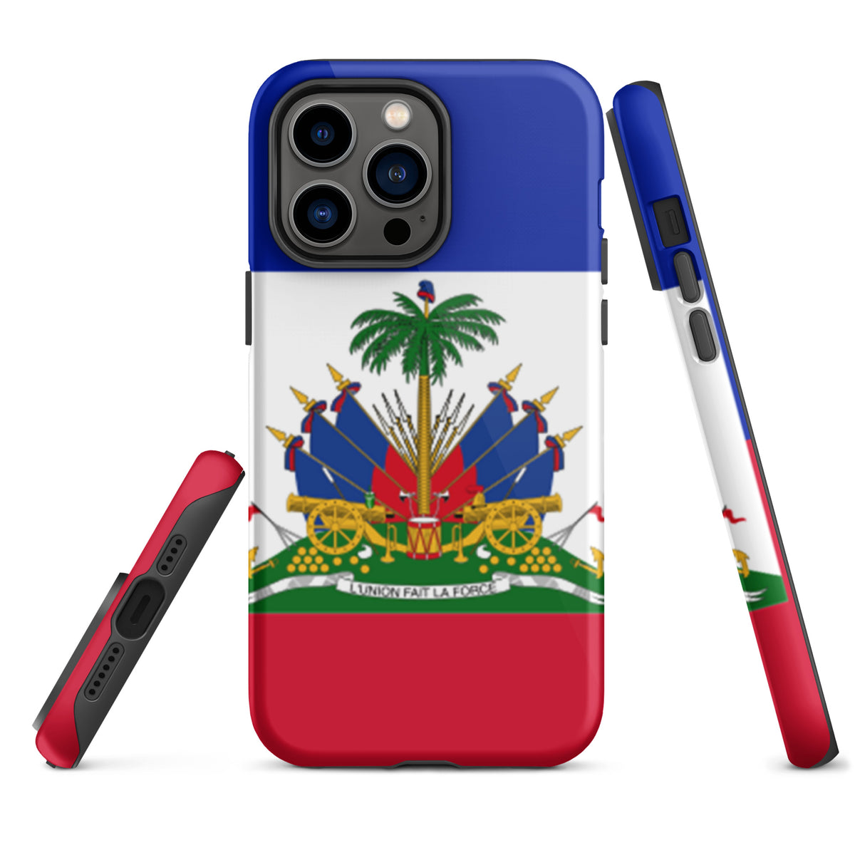 Haiti Tough iPhone Case – Full Flag