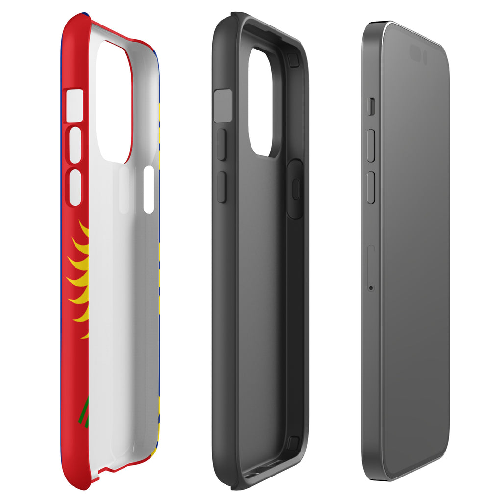 Guadeloupe Tough iPhone Case – Red Sun
