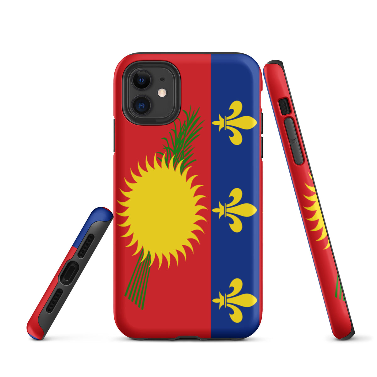 Guadeloupe Tough iPhone Case – Red Sun