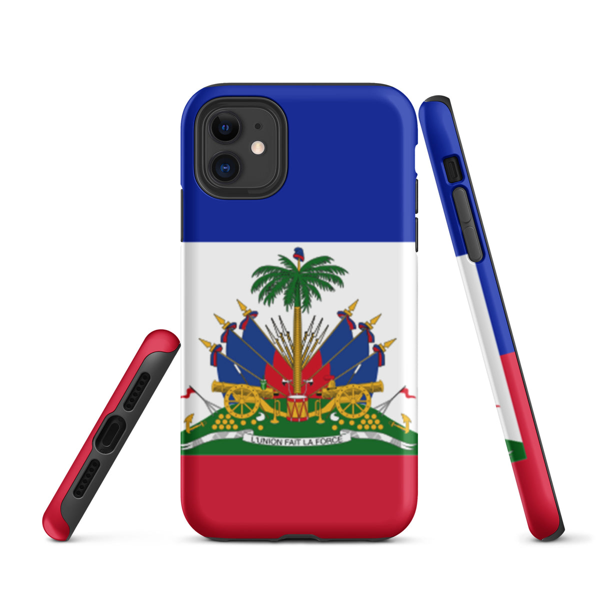 Haiti Tough iPhone Case – Full Flag