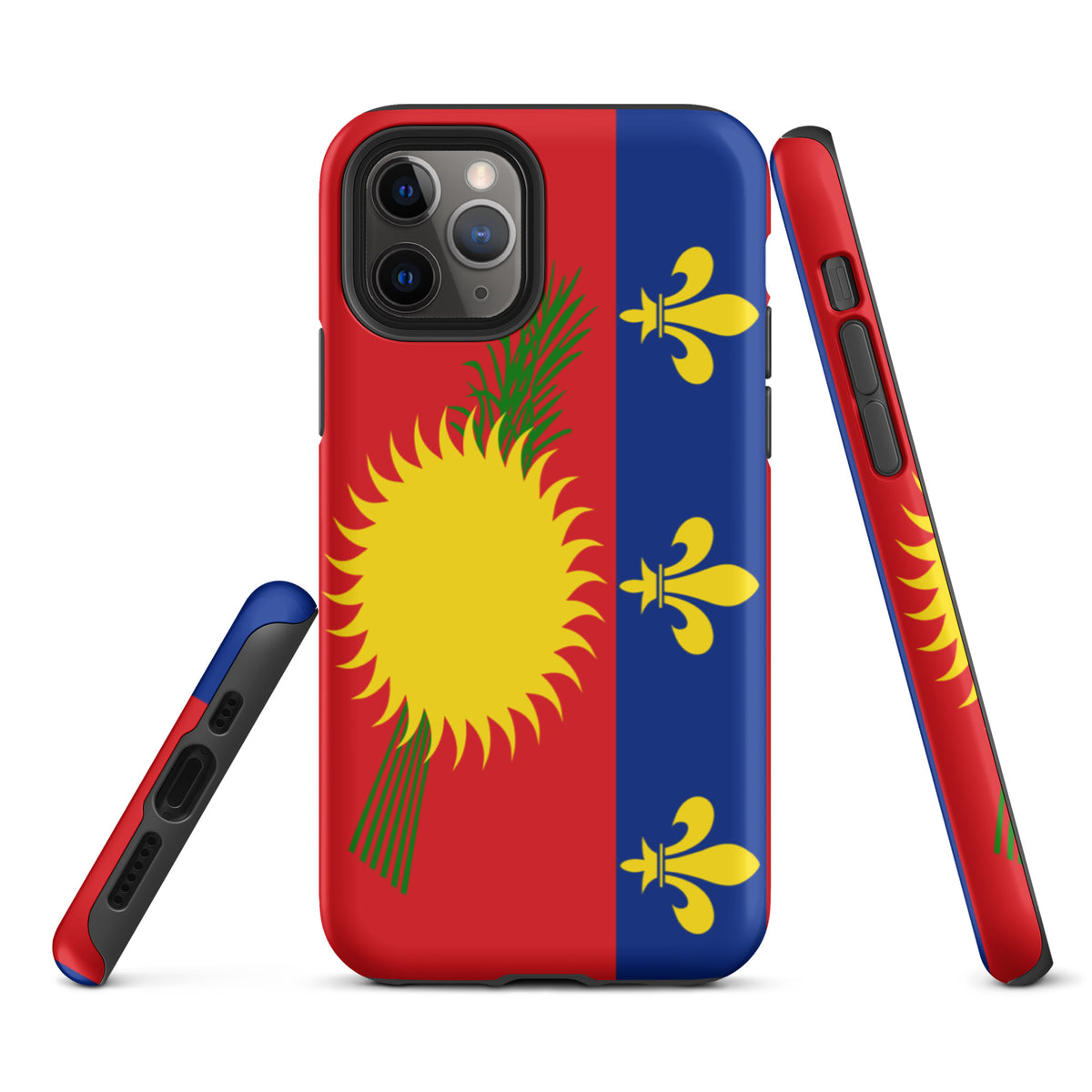 Guadeloupe Tough iPhone Case – Red Sun