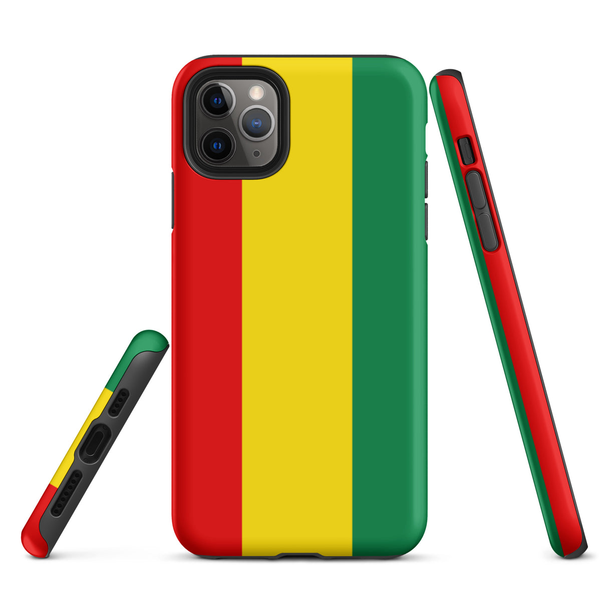 Jamaica Tough iPhone Case – Rasta Stripes