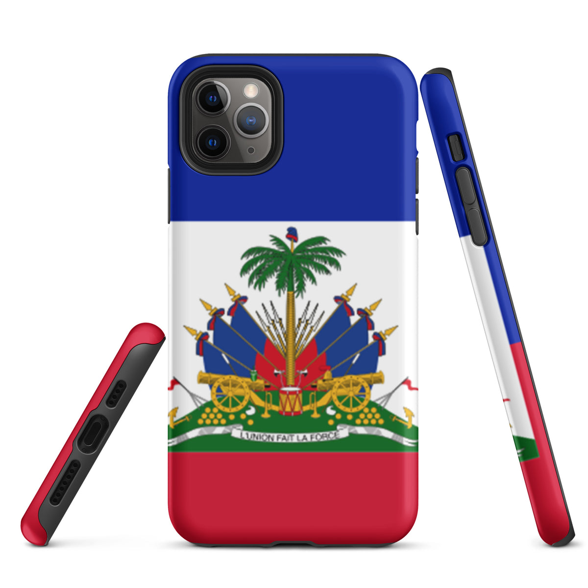 Haiti Tough iPhone Case – Full Flag