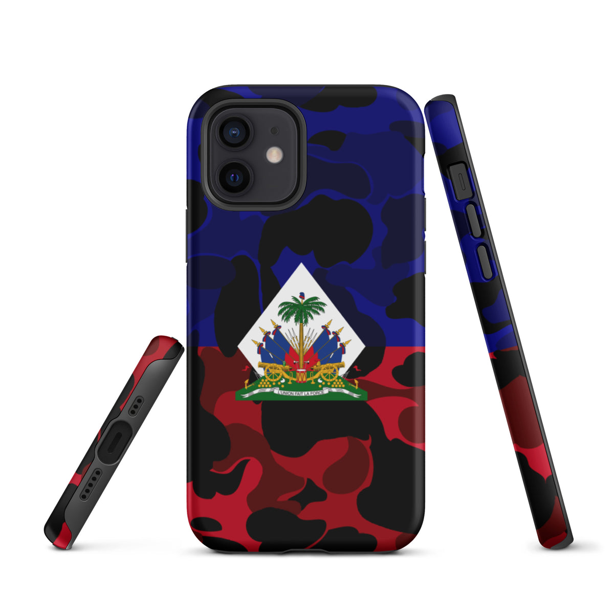 Haiti Tough iPhone Case – Camo Flag
