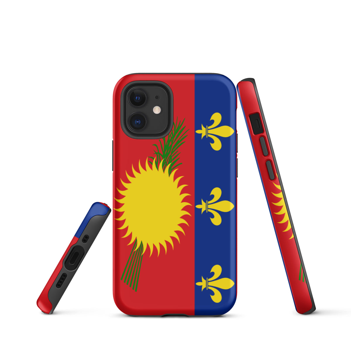Guadeloupe Tough iPhone Case – Red Sun