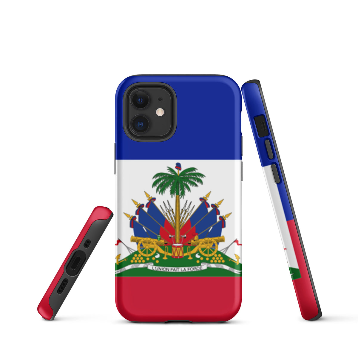 Haiti Tough iPhone Case – Full Flag