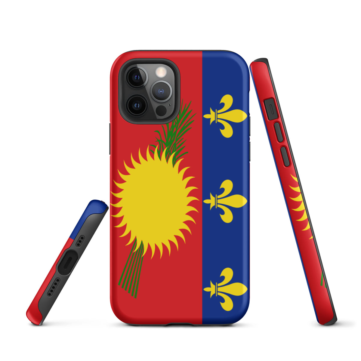 Guadeloupe Tough iPhone Case – Red Sun