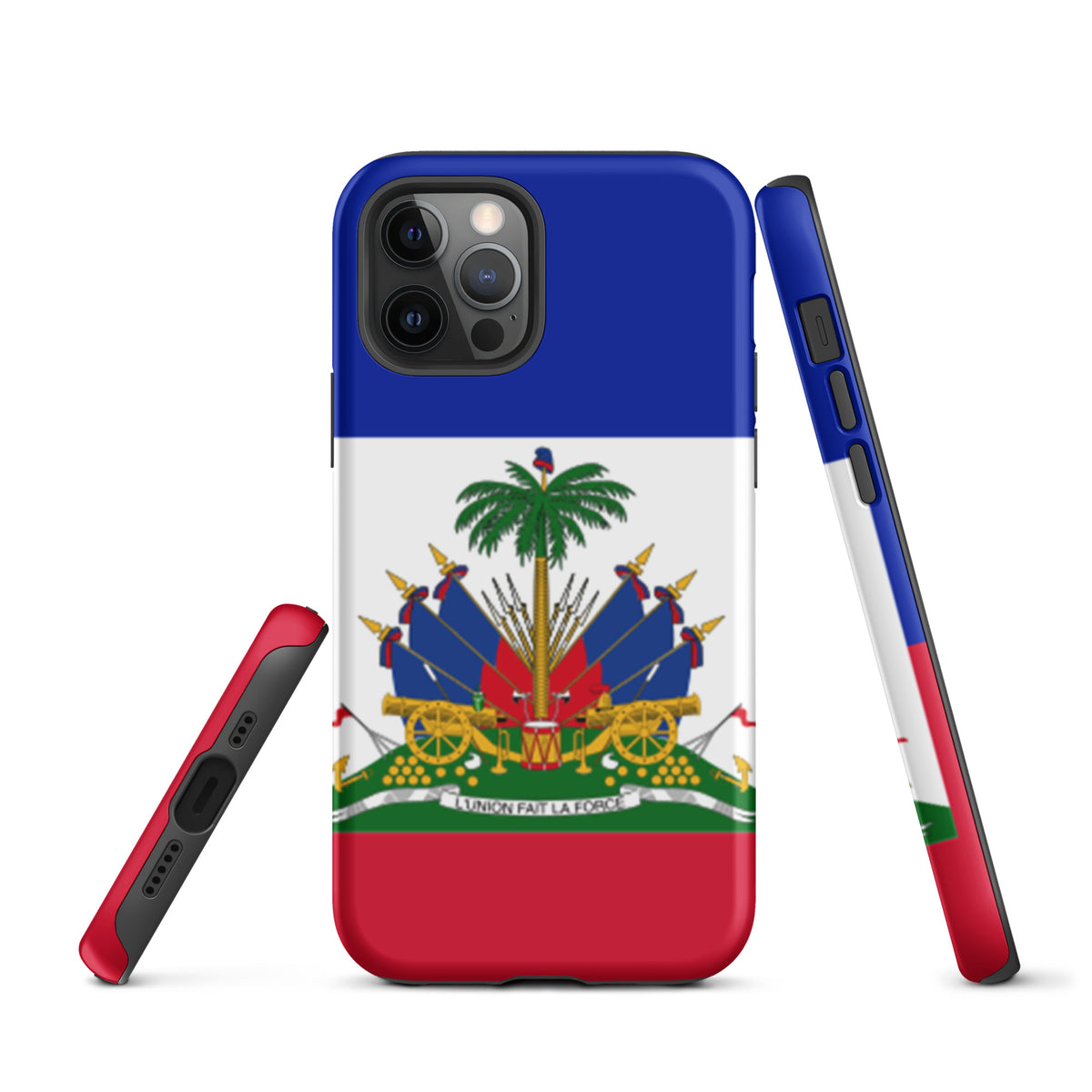 Haiti Tough iPhone Case – Full Flag