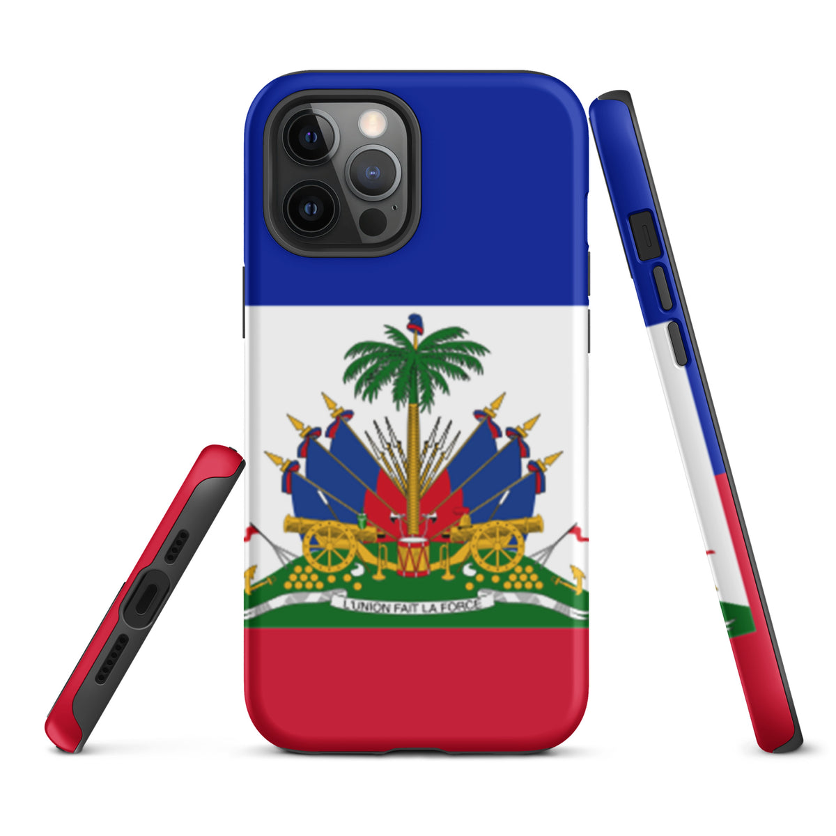 Haiti Tough iPhone Case – Full Flag