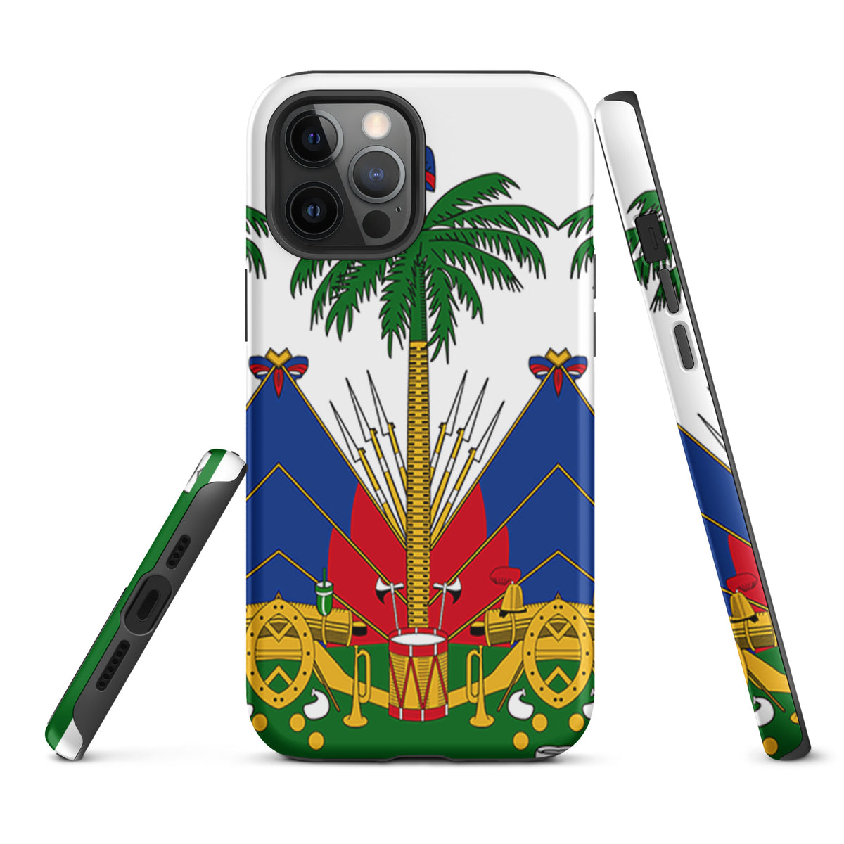 Haiti Tough iPhone Case – White Coat of Arms