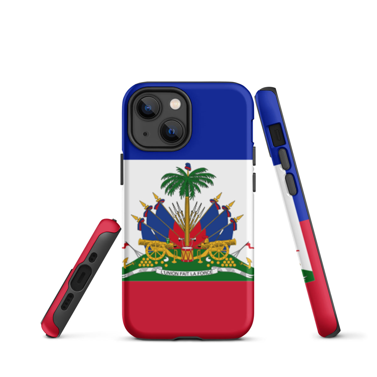 Haiti Tough iPhone Case – Full Flag