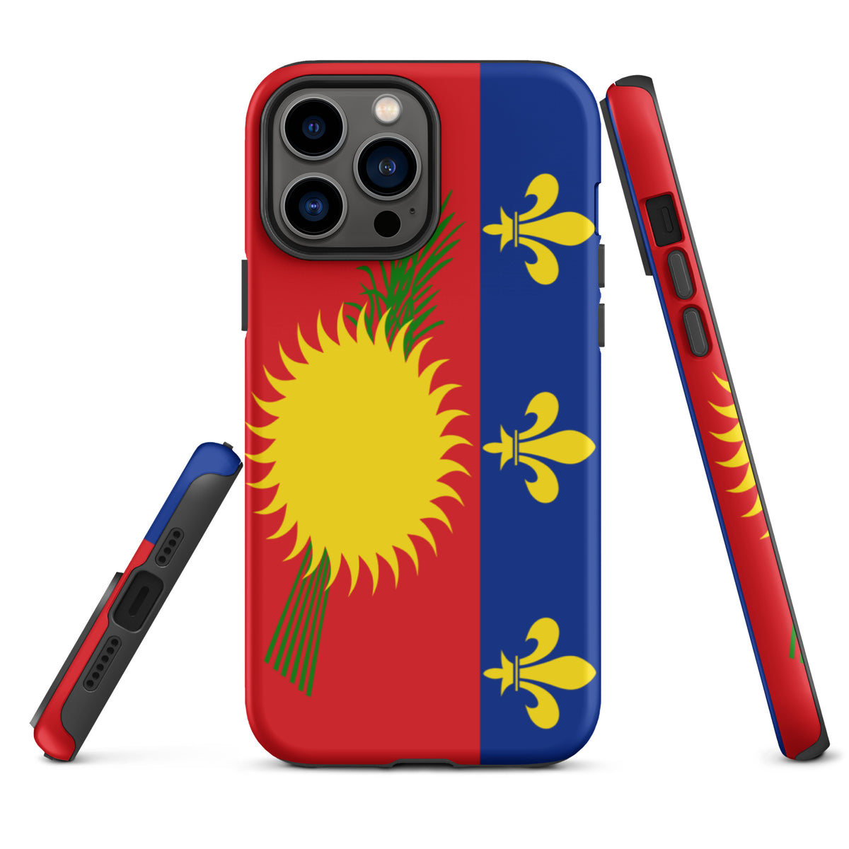 Guadeloupe Tough iPhone Case – Red Sun