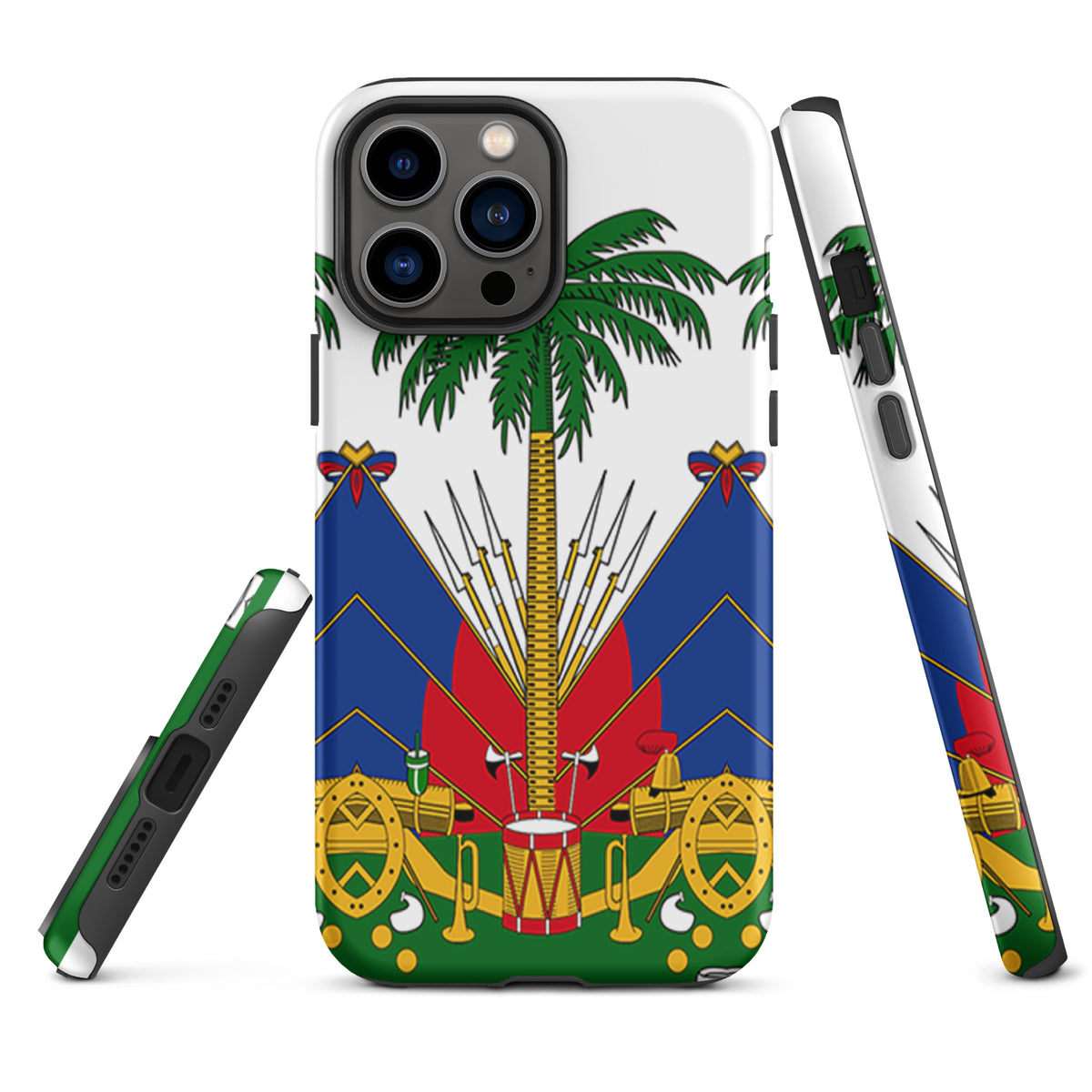 Haiti Tough iPhone Case – White Coat of Arms