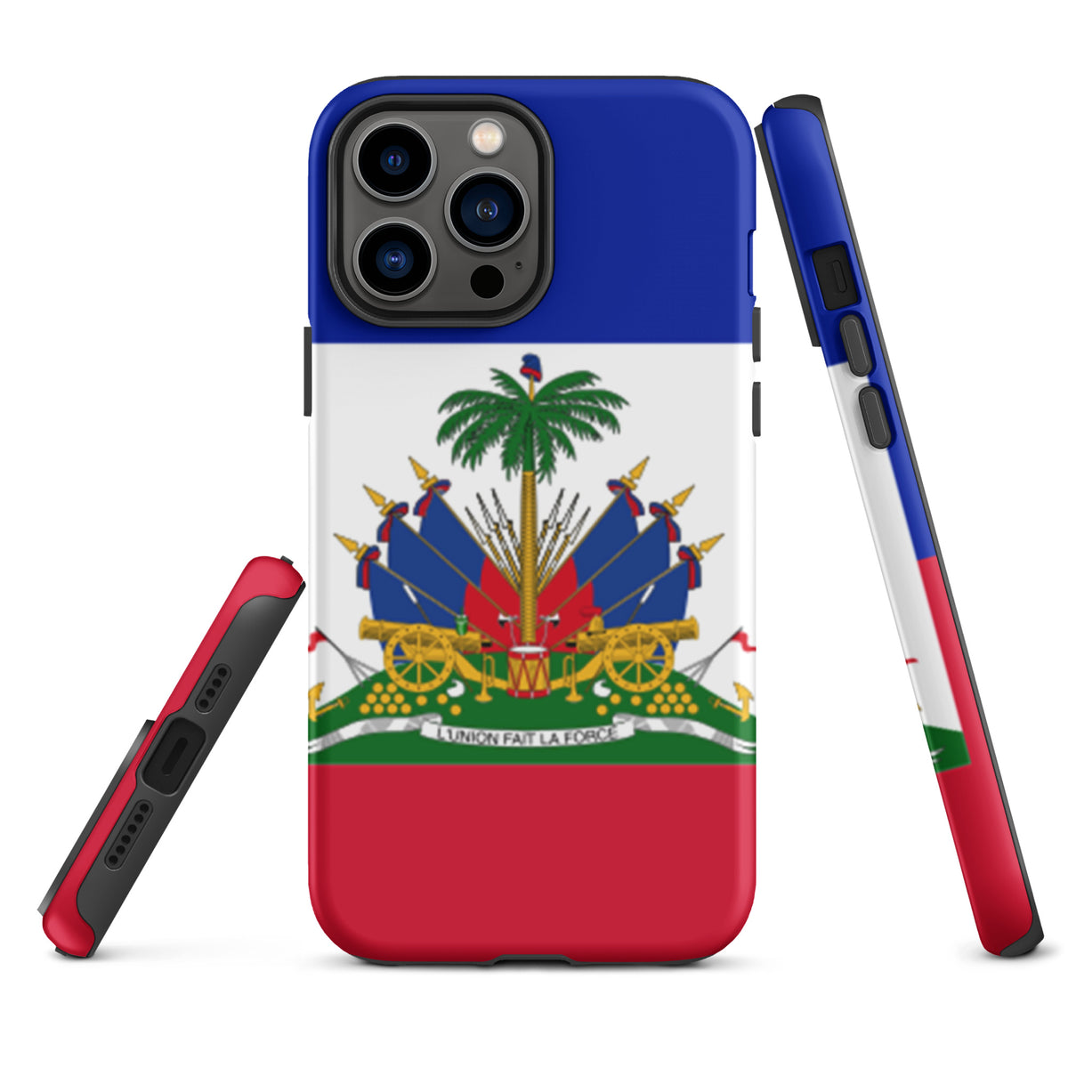 Haiti Tough iPhone Case – Full Flag