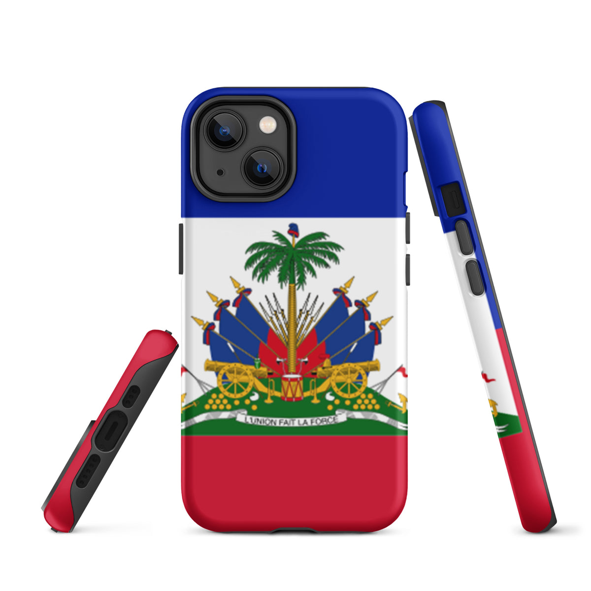 Haiti Tough iPhone Case – Full Flag