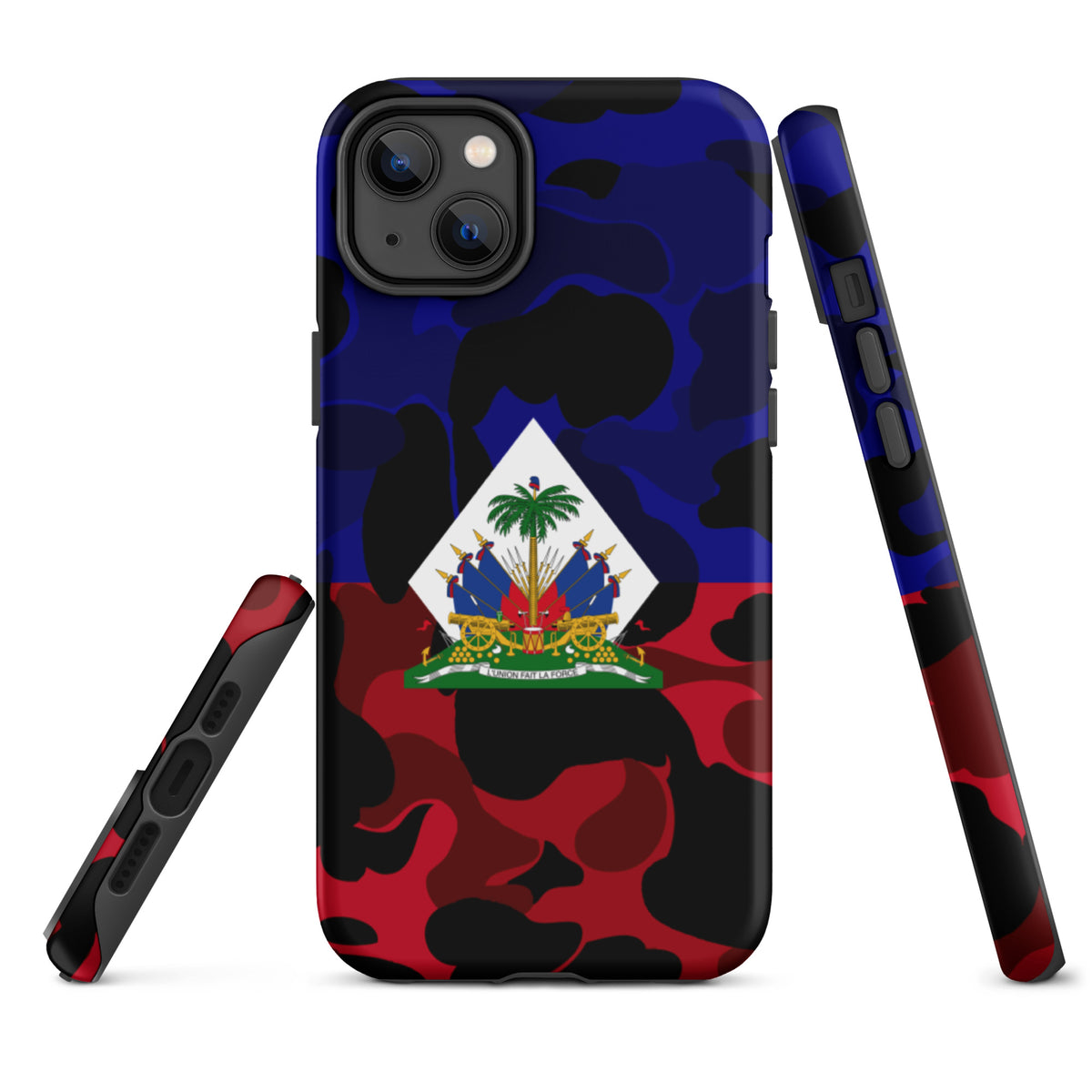 Haiti Tough iPhone Case – Camo Flag