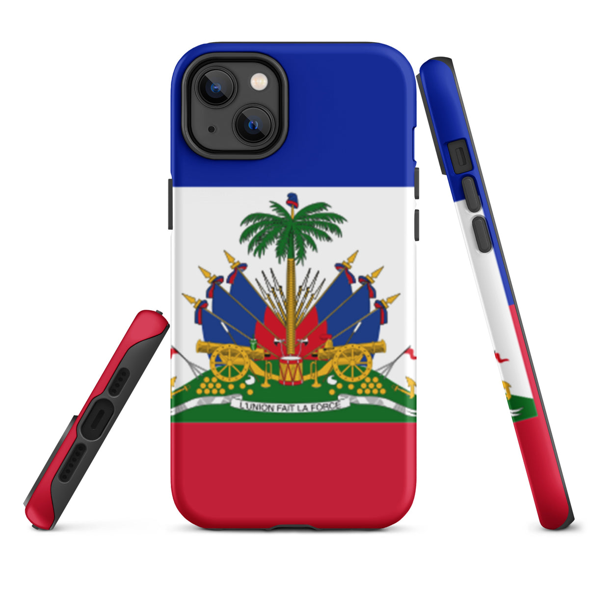 Haiti Tough iPhone Case – Full Flag