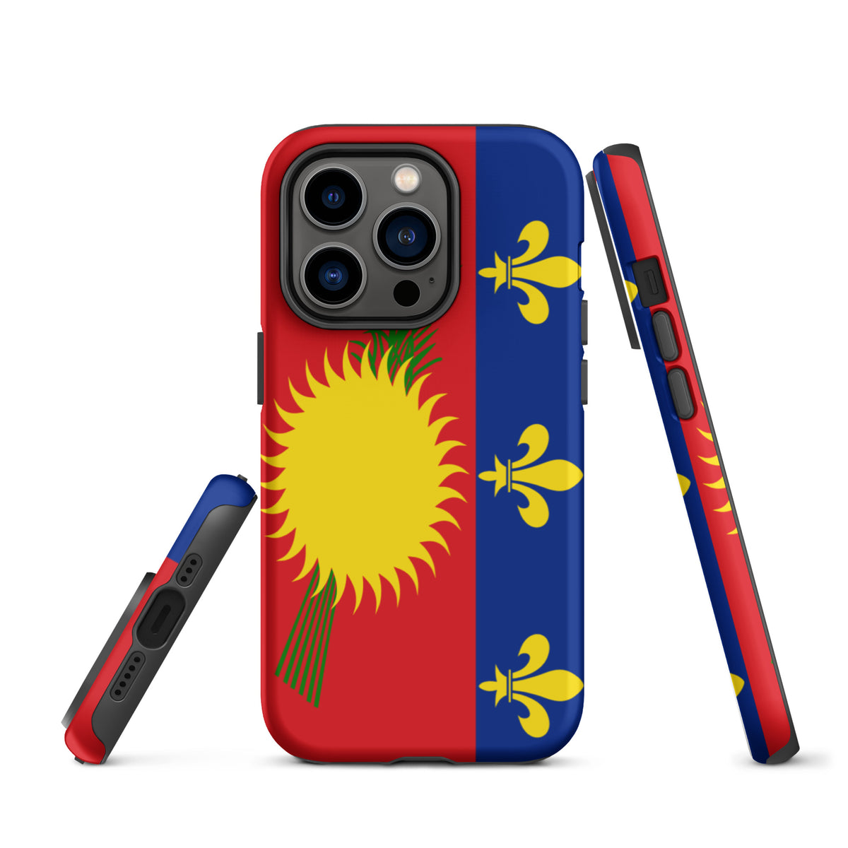 Guadeloupe Tough iPhone Case – Red Sun