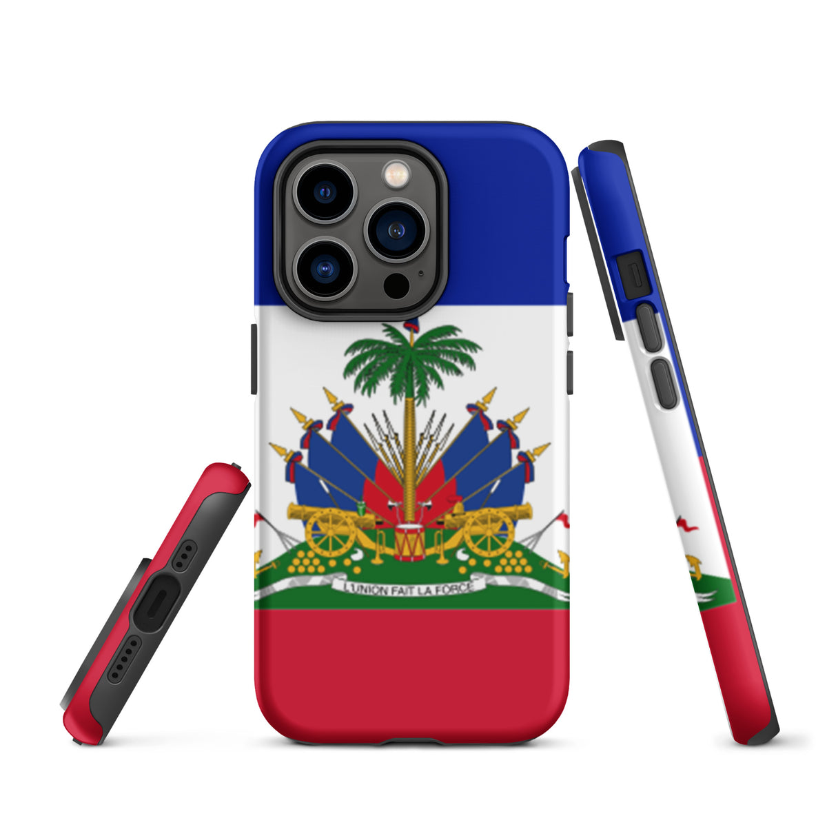 Haiti Tough iPhone Case – Full Flag