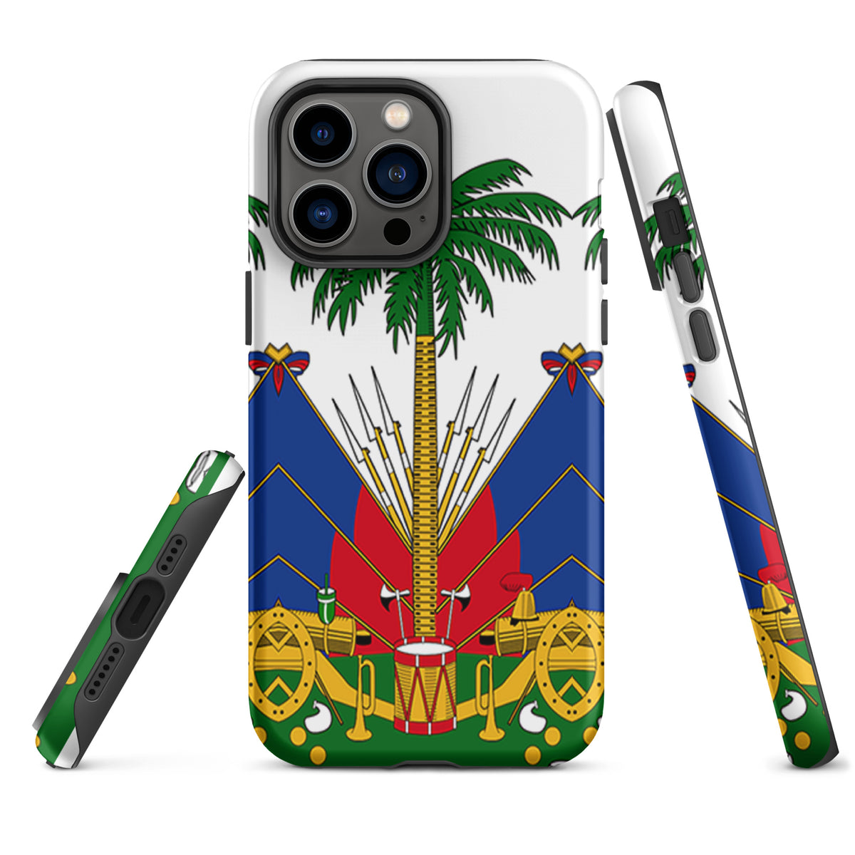 Haiti Tough iPhone Case – White Coat of Arms