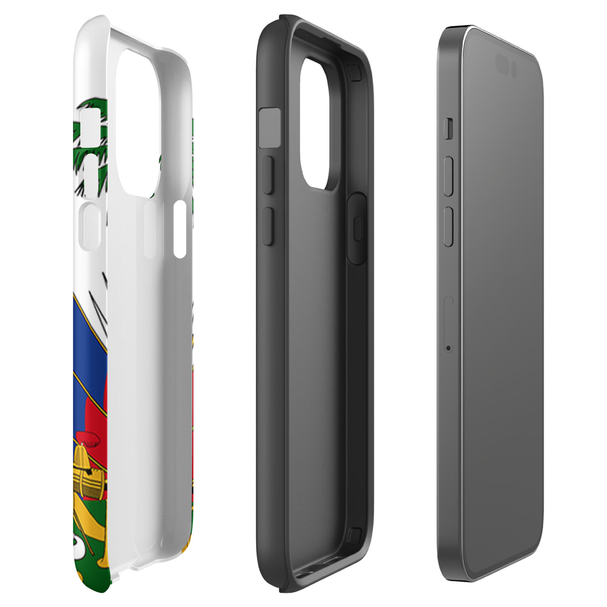 Haiti Tough iPhone Case – White Coat of Arms