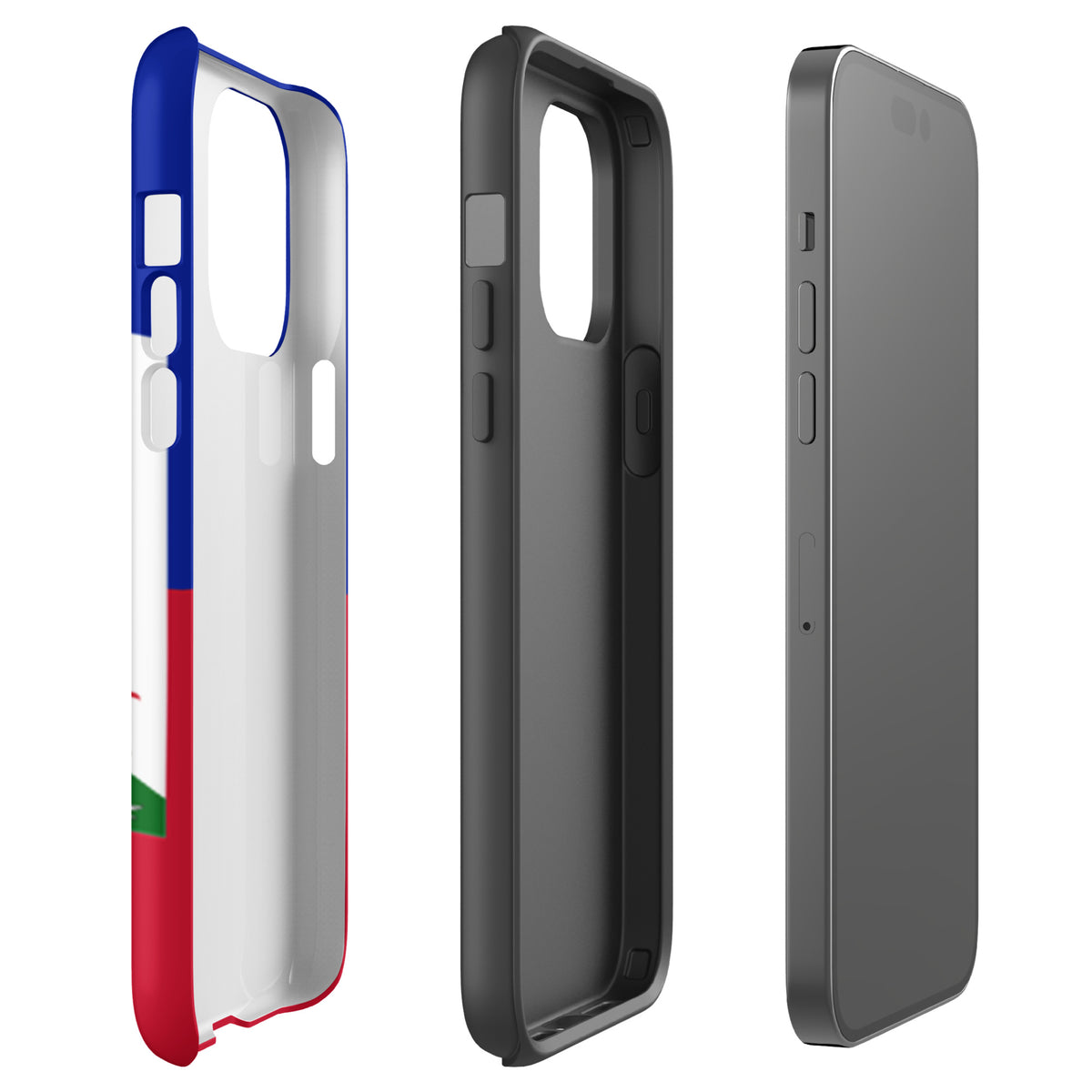 Haiti Tough iPhone Case – Full Flag