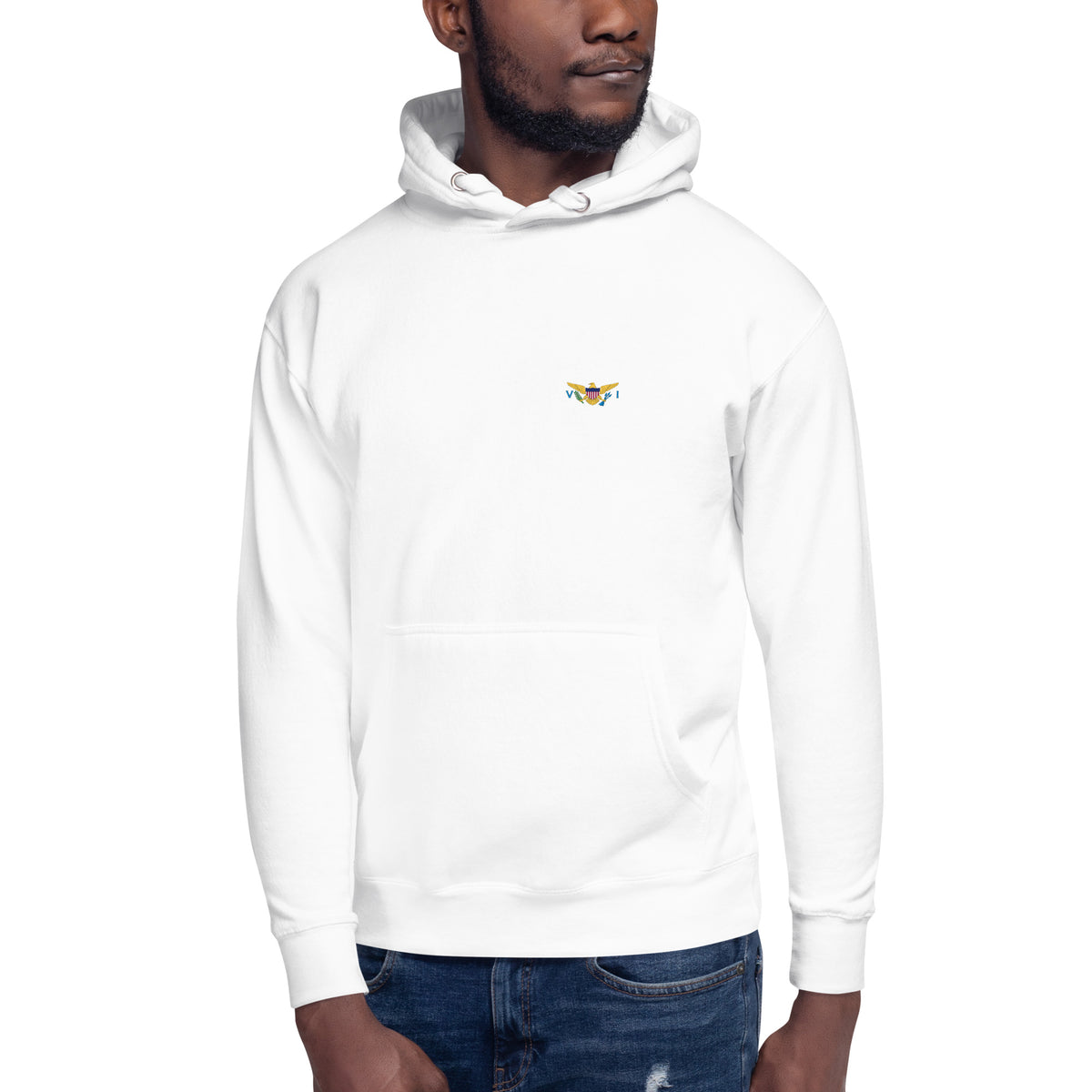 US Virgin Islands Unisex Hoodie – Center Crest