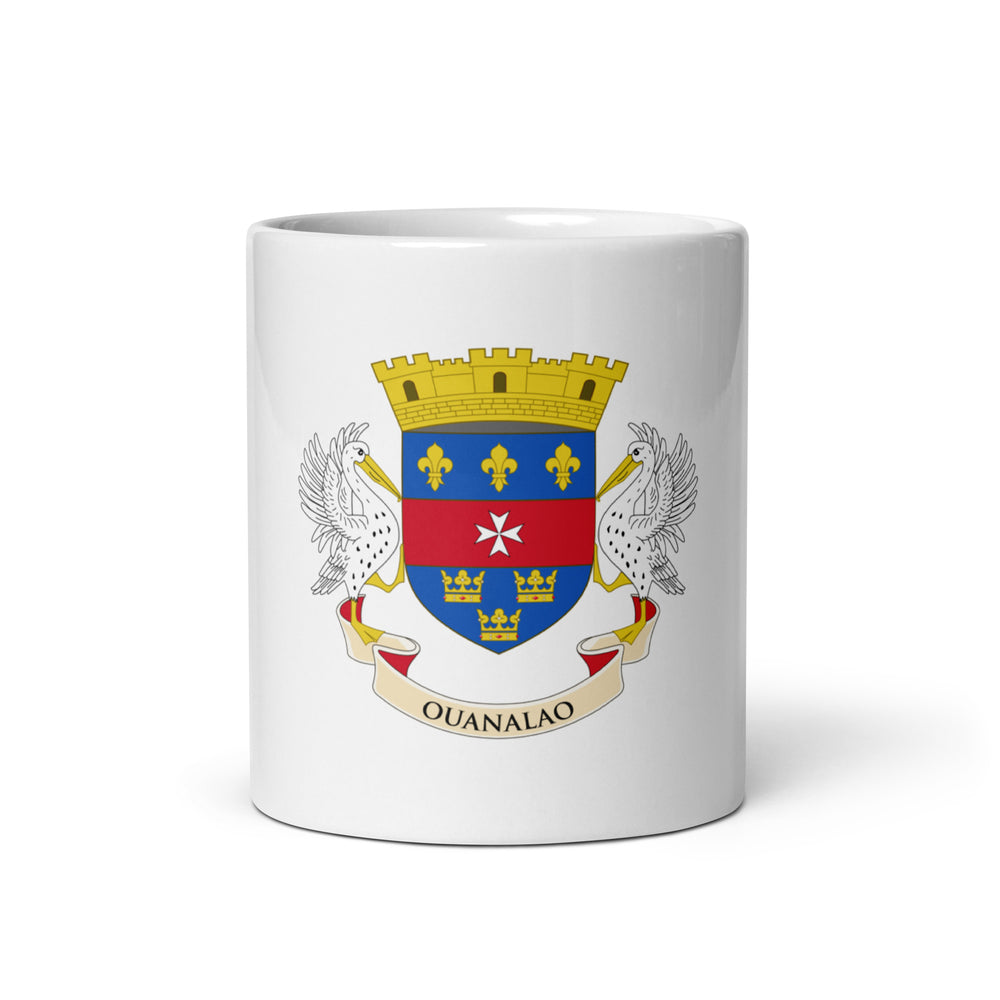 SAINT BARTHÉLEMY WHITE GLOSSY MUG