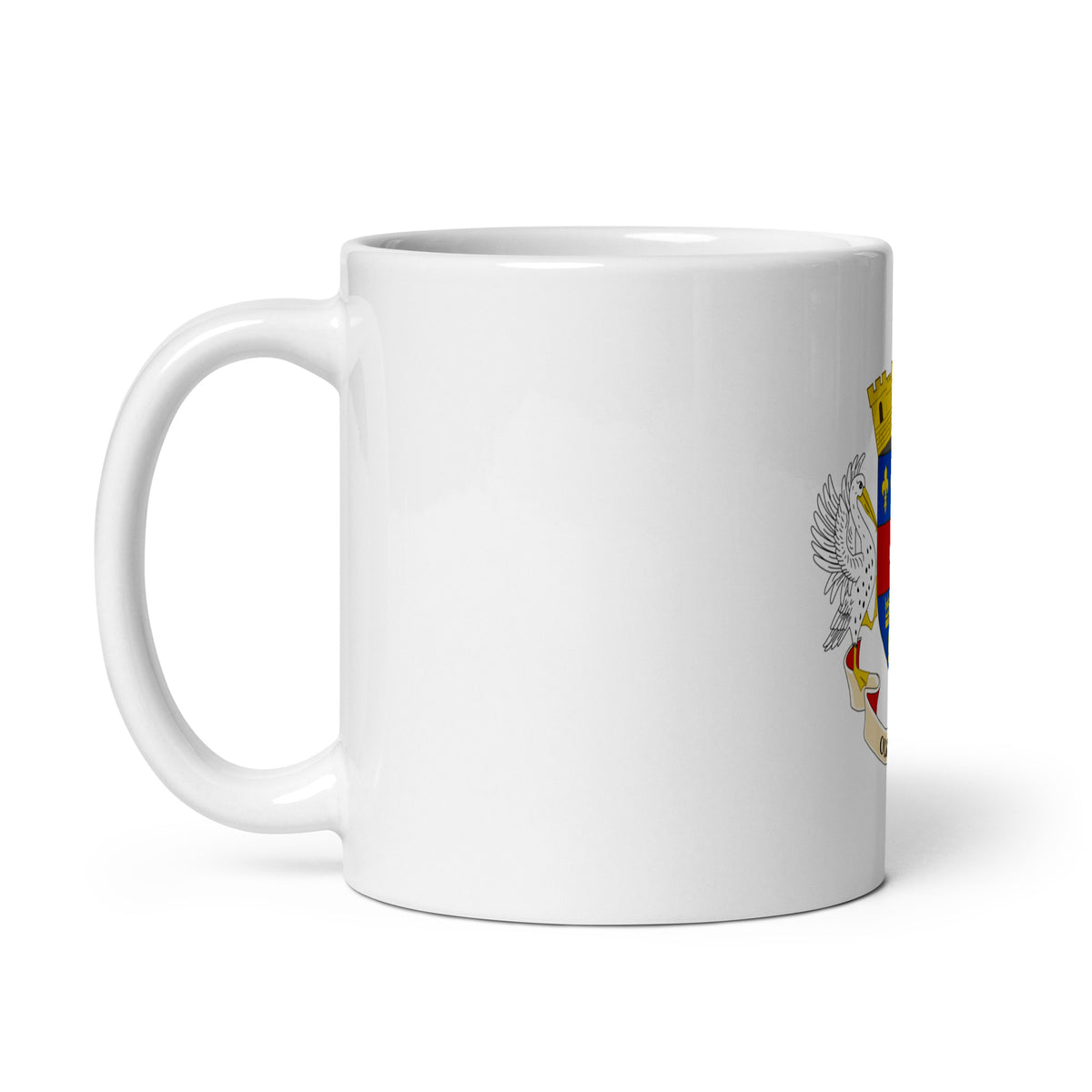 Saint Barthélemy White Glossy Mug